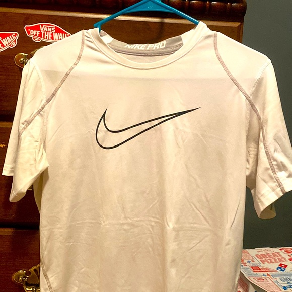 Nike Basketball Shirt, White - Picture 1 of 1